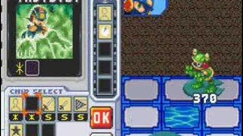 MMBN 5 Team Colonel: KnightMan B, ToadMan A, and ShadowMan B