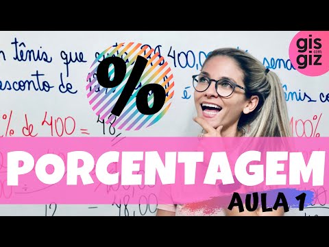 Porcentagem % #giscomgiz #aprendanotiktok #matematica #math #maths