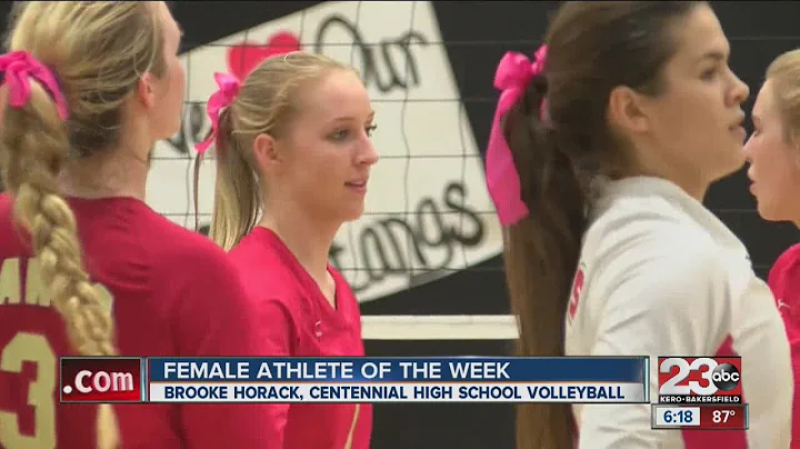 Female Athlete of the Week: Brooke Horack