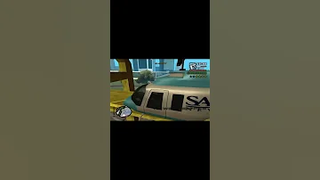 Steal News Helicopter GTA San Andreas Shorts 