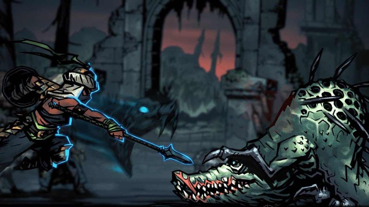 Crocodilian Boss Fight / Darkest Dungeon YouTube