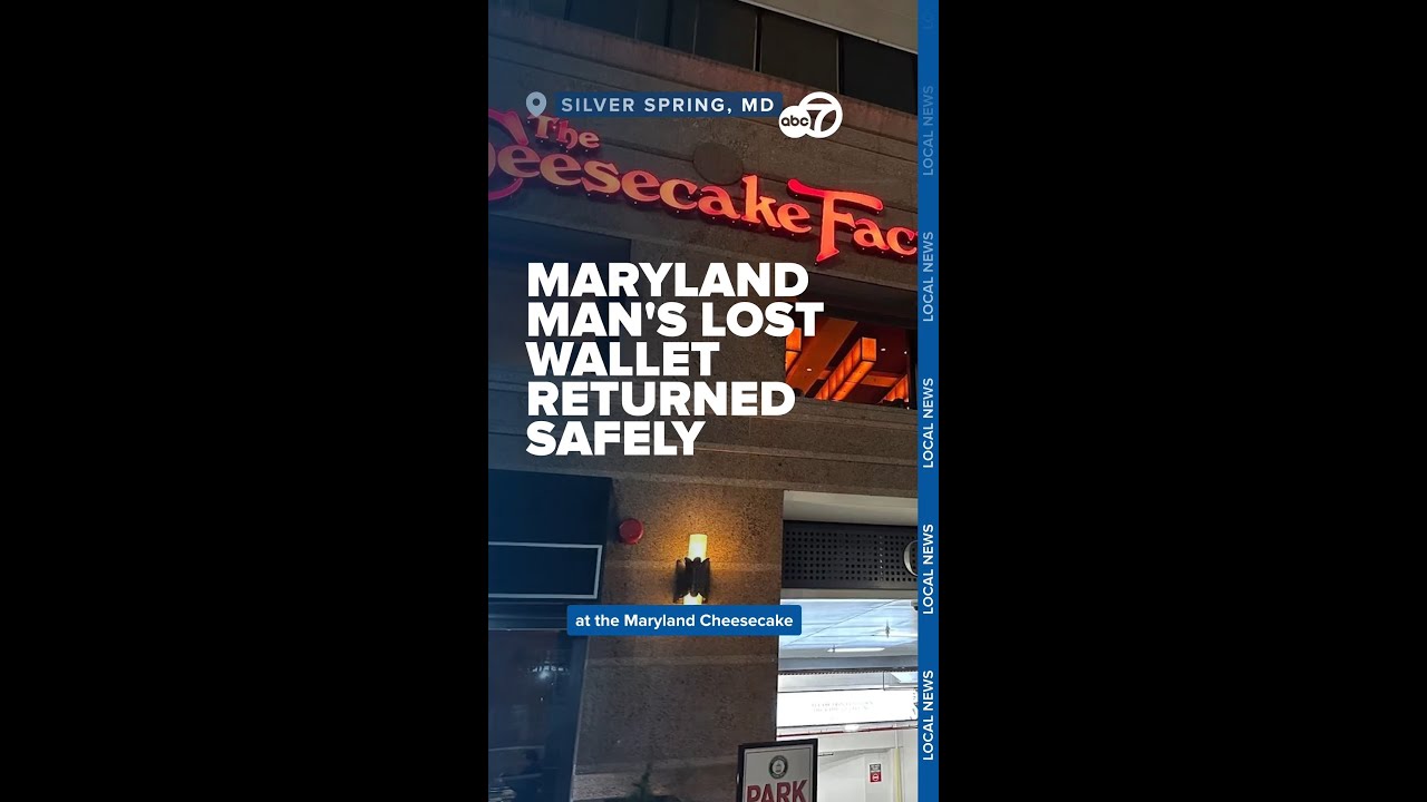 Maryland man is looking for the Good Samaritan who returned his wallet ...