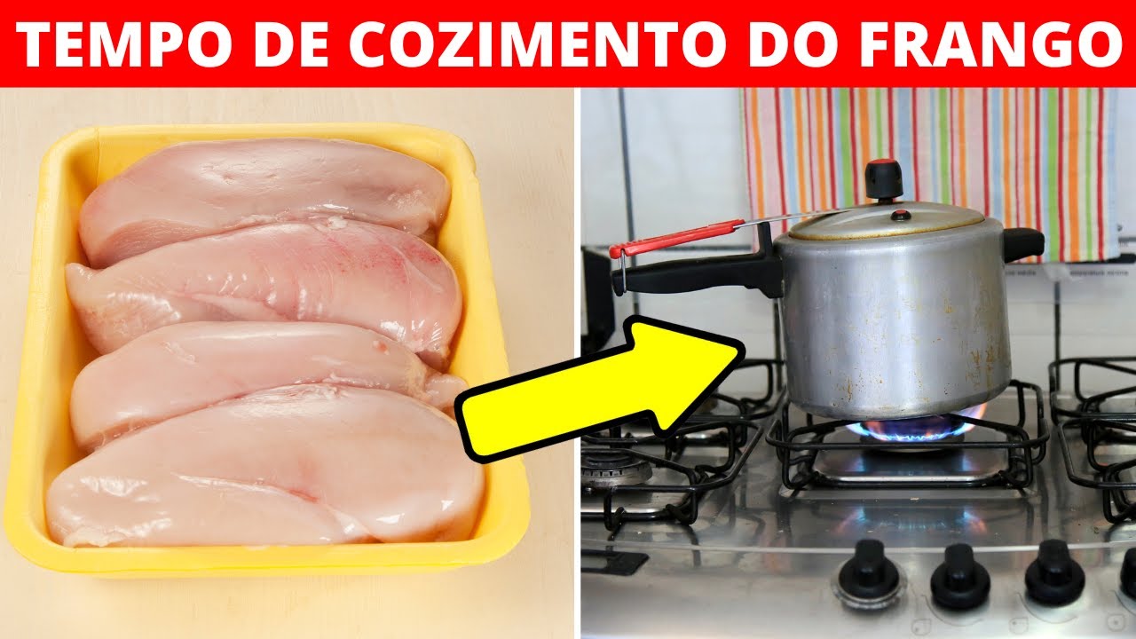QUAL O TEMPO DE COZIMENTO DO FRANGO NA PANELA DE PRESSÃO? - YouTube