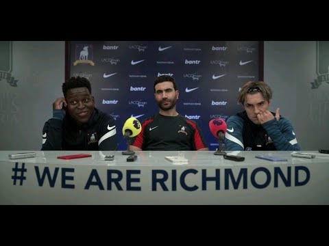 Jamie Tartt, Sam Obisanya And Roy Kent At Press Conference || Ted Lasso S03E11