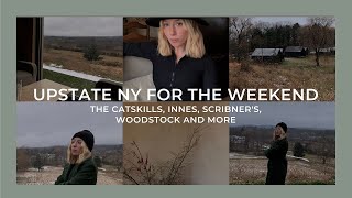 VLOG #10 -   Upstate NY for the Weekend: The Catskills, Woodstock, Inness, Scribner&#39;s and more...