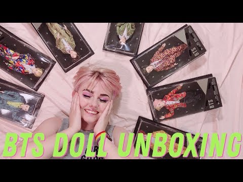 All Member BTS Mattel Doll Unboxing and Review by a Doll Lover