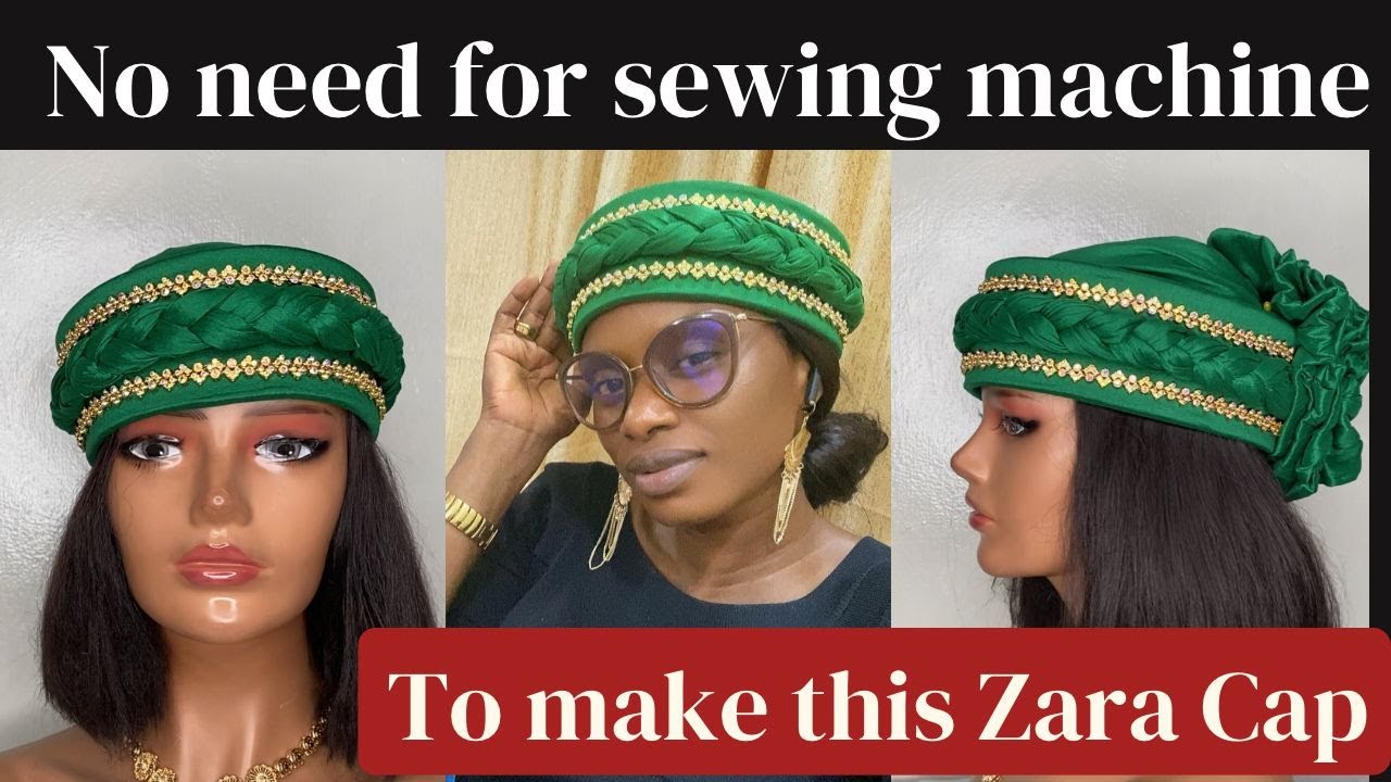 Для изготовления этой кепки Zara не нужна швейная машинка.