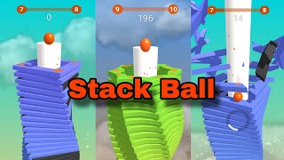 Stack Ball 3D Game Part 16 | Vkm Magic is live