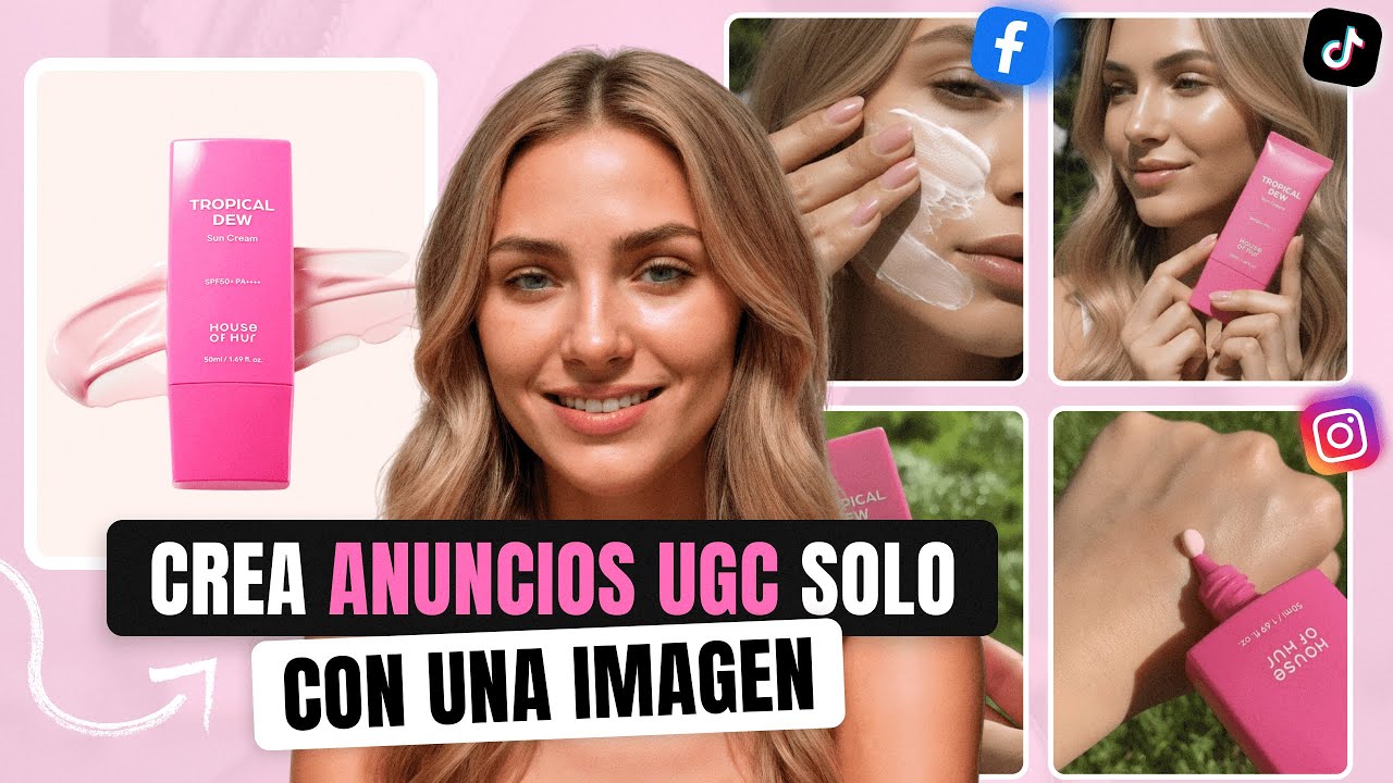 Cómo crear anuncios UGC realistas con IA