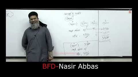 CFAP 4 Business Finance Decisions | BFD | Sir Nasir Abbas | Lecture 13 | June 2024 Session