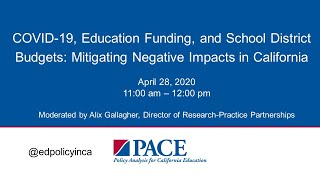 With the economy in decline and millions out of work, funding for
education—which is heavily dependent on personal corporate earnings
spending—is exp...