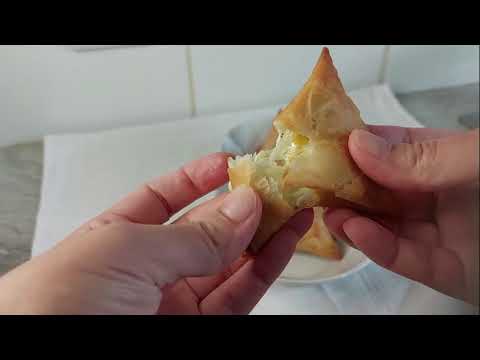 치즈 콘 사모사 레시피
