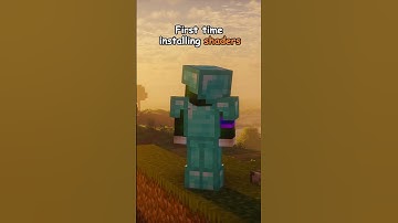First Time Installing Shaders...