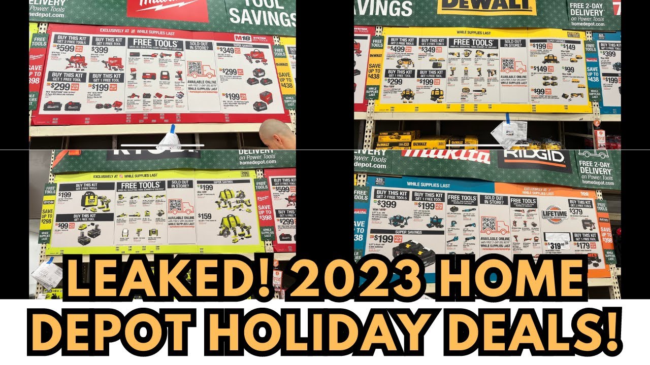 New Home Depot Tool Deals Beat their Black Friday Promos (11/2/23)