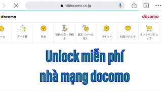 Hướng dẫn mở quốc tế (Unlock) mạng docomo miễn phí screenshot 4