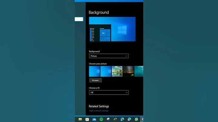 How to change Desktop Wallpaper  🌆