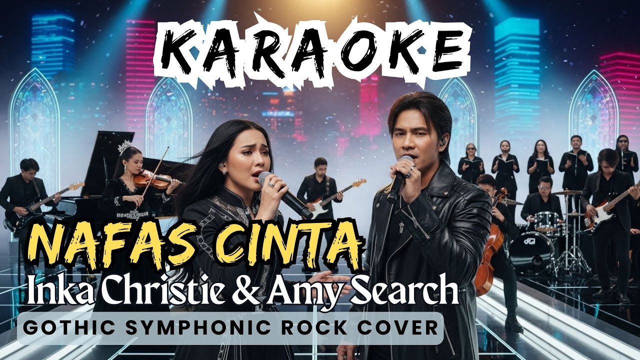 Karaoke 🎤 Nafas Cinta 🎵 Versi Gothic Symphonic Metal🔥