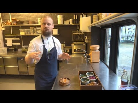 Amazing roasted BARLEY DESSERT that TASTES LIKE CHOCOLATE at 1 Michelin star DOMESTIC in Denmark