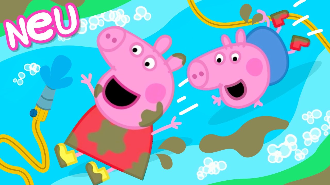Peppa-Wutz-Geschichten | Die Schlammrutsche | Videos für Kinder |