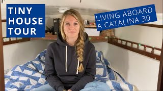 Tiny House Tour: Living Aboard a Catalina 30