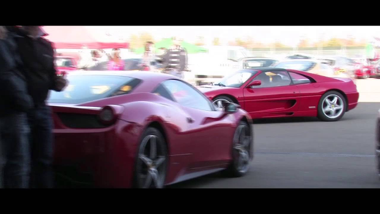 BUTLER at Pirelli event with Ferrari and Maserati vehicles - YouTube