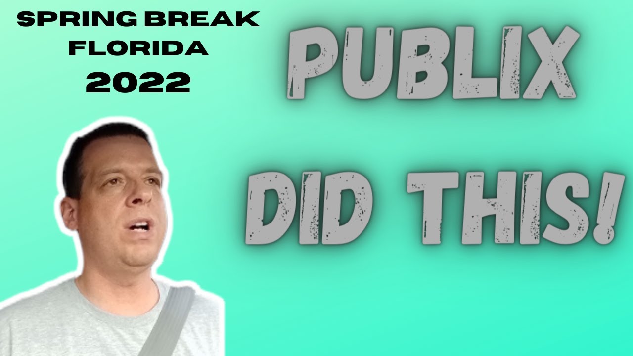 Publix Gone Wild! They Pissed Off a Lot of People and my Ratings Took a Hit!