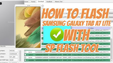 How to Flash Samsung Galaxy Tab A7 Lite with SP Flash tool | Flashifyit