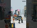 Voxel city life - Story Made in Blender