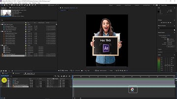 Tự học AFTER EFFECT a-z Bài 1.9 hướng dẫn sử dụng Layer Panel Trong After Effect CC 2018