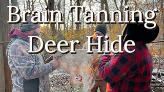 Brain Tanning Deer Hide and Hunting Camp Vlog with Best Practices by David Canterbury 7,397 views 2 months ago 17 minutes