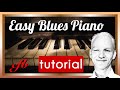 Easy Blues Piano Improvisation Lesson - Creating a bluesy sound