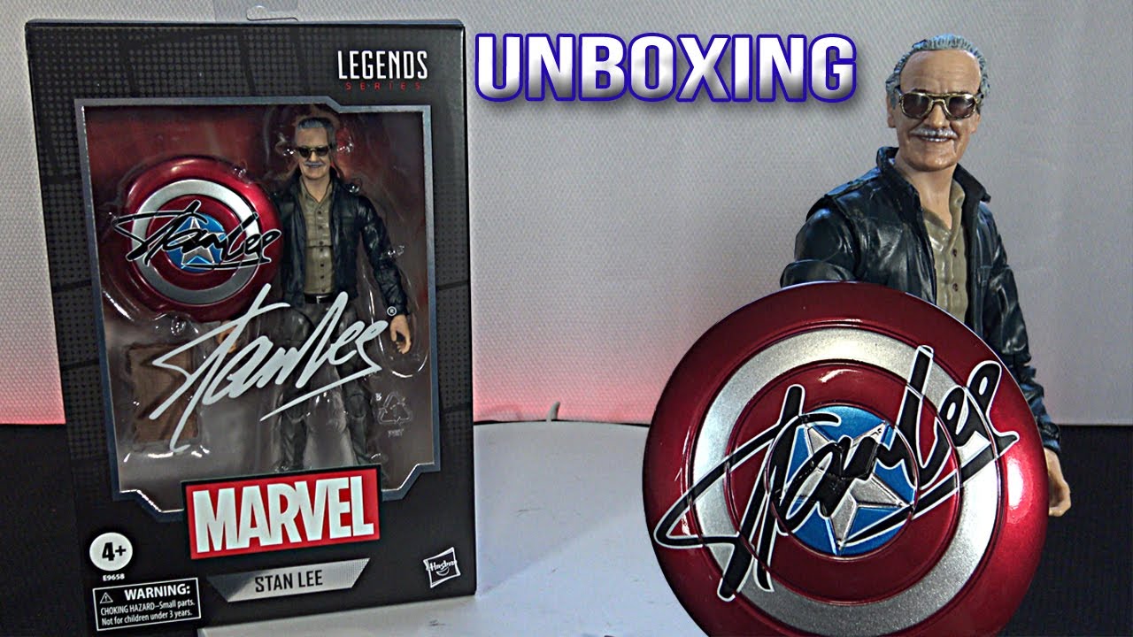 Unboxing Stan Lee Exlusive Marvel Legends 80th Anniversary