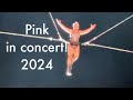 So what  pink flying in perth concert finale pnk summer carnival 2024 australia  1 march