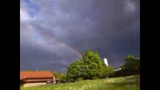 double rainbow / doppelter Regenbogen