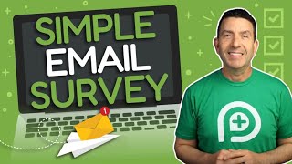 Create surveys directly inside your emails
