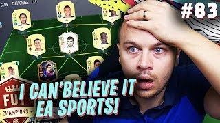 FIFA 20 MY FUT CHAMPIONS WAS RUINED BY EA SPORTS AGAIN! THIS IS UNACCEPTABLE!