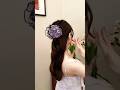 Beautiful hair accessories for high head Just clip it and it will look good
