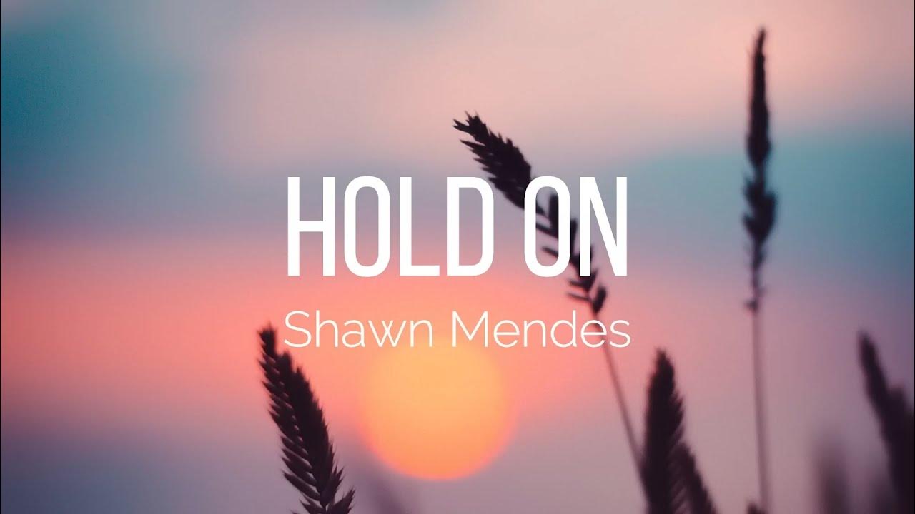 Shawn Mendes Hold on (Lyrics) YouTube