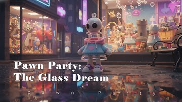 AI Animation Video – Surreal City Dream (Pawn Party: The Glass Dream) [Official Lyric Video]