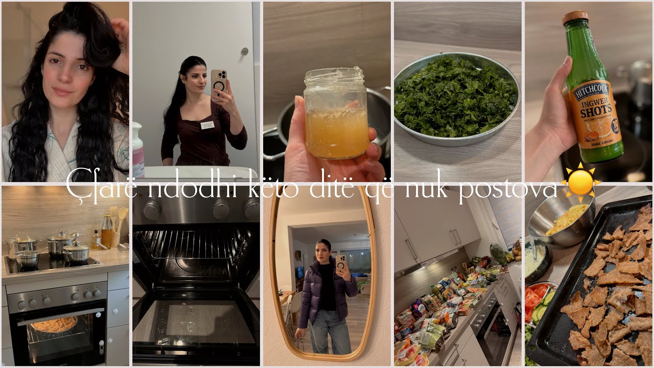 Çfarë ndodhi këto dy javë/vlog/receta të reja/mbledhje/provime