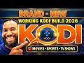 Brand NEW Working KODI Build The MOST Fast Powerful Build IN 2026 