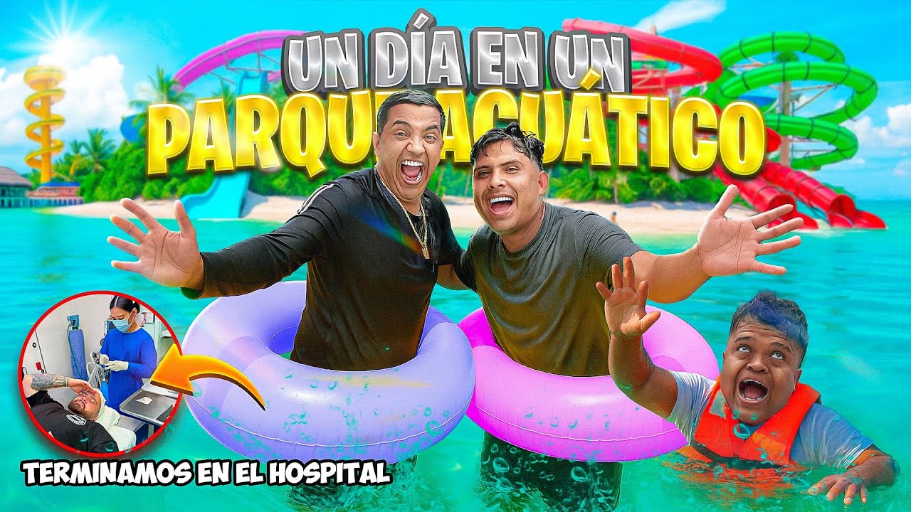 Primera vez en un PARQUE ACUÁTICO, Terminamos en el Hospital | Maza Clan