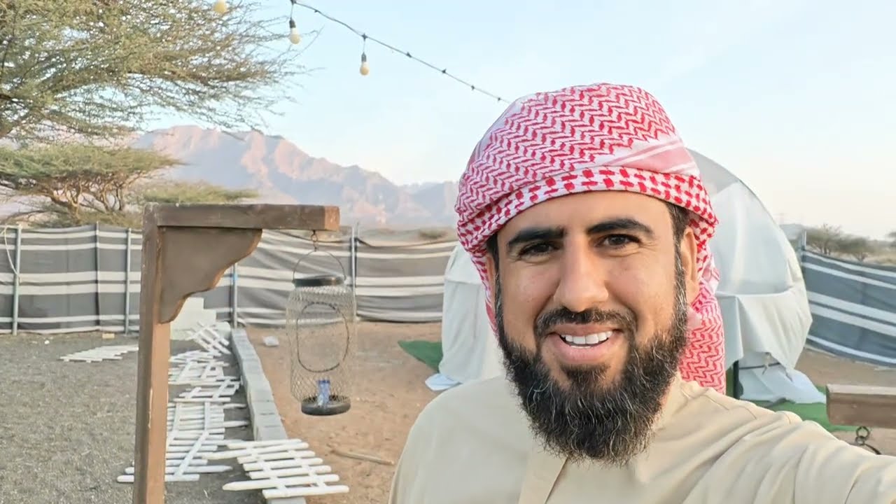 الكشته الجماعية لشباب من قبيلة الخنبشي من #الامارات و سلطنة #عمان بالمخييم الشتوي بمنطقة العبيلة .