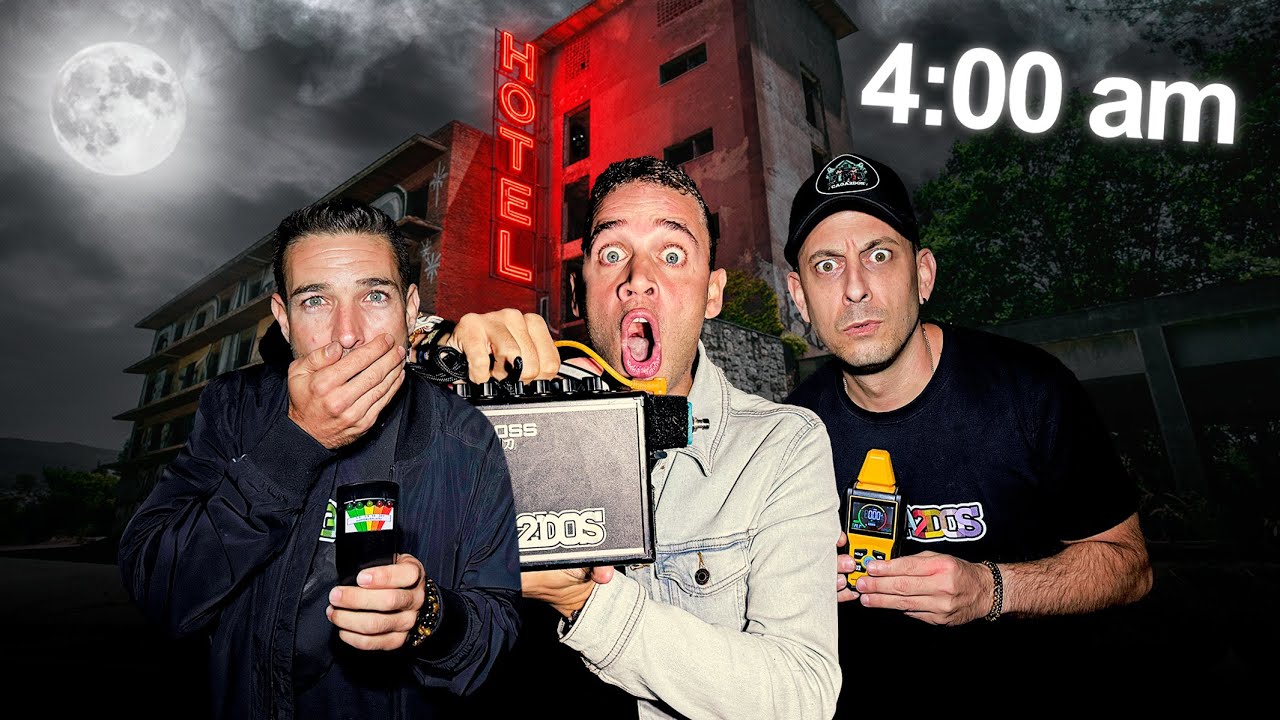 ¡Investigué el Hotel más PARANORMAL de España!😱