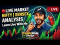 🔴 LIVE Market Analysis | Nifty & Sensex Today | Price Action