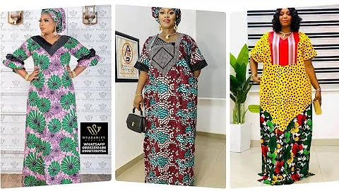 AFRICAN Boubou Dresses For Ladies 2025 / Ankara Bubu KAFTAN GOWNS STYLES #bouboustyles#fashion #2025