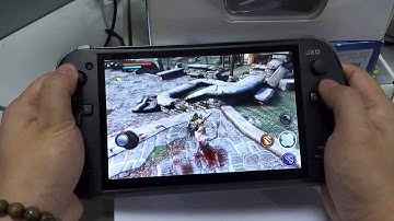 【01】 Game Review Wild Blood RPG Android/iOS Video Game Play on JXD S7800B Handheld game console