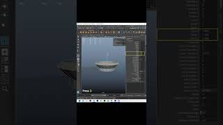 | Part - 7 |  Extrude | Autodesk Maya | #shorts #3d #maya #extrude  #3dmodeling #autodeskmaya