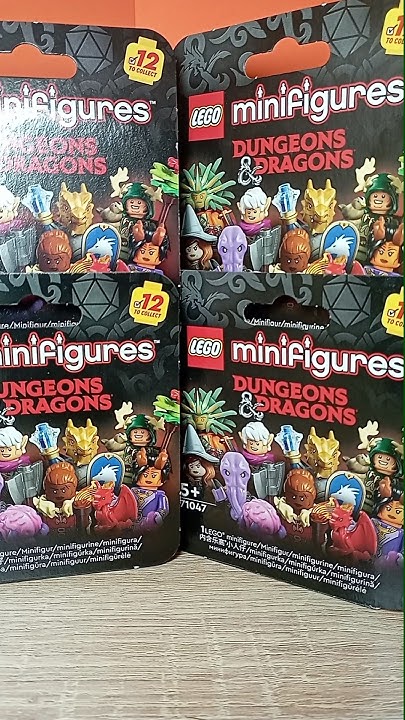 Вышла новая серия лего минифигурок DUNGEONS & DRAGONS/ Часть 1 #lego # ...