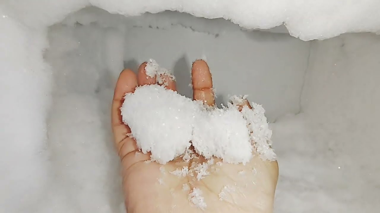 Freezer Frost 🧊 The Frost Said “Eat Me” - YouTube